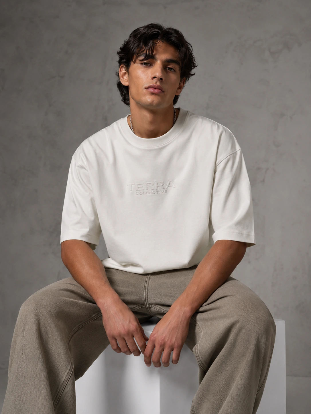 T-shirt Argile Ton sur Ton